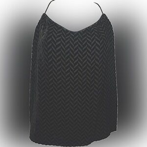 EMANUEL UNGARO | Silk Velvet
Racerback Sleeveless Tank Top Blouse Camisole Shirt